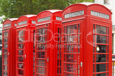 london telephone box