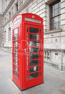 london telephone box