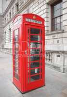 london telephone box