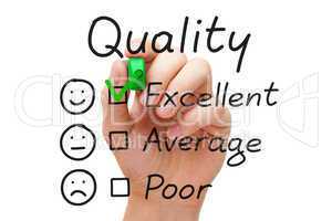 Excellent Quality Evaluation