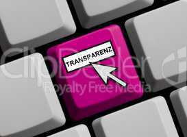 Transparenz online