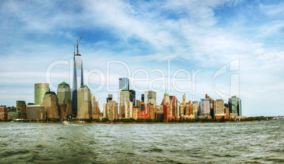 new york city cityscape panorama