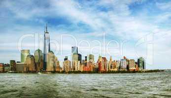 new york city cityscape panorama