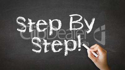 Step by Step Chalk Illustration