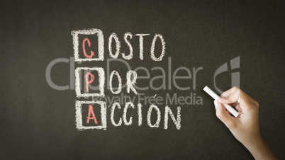 Cost Per Action (In Spanish)