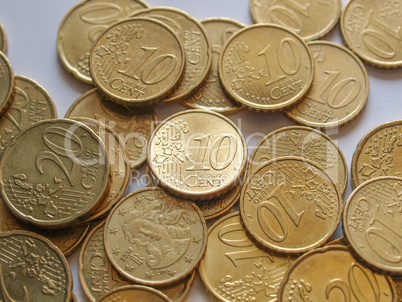 euro coins