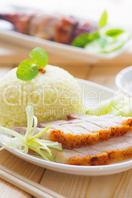 Siu Yuk or Roasted pork Chinese style