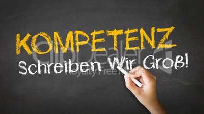Competence Slogan (In German)
