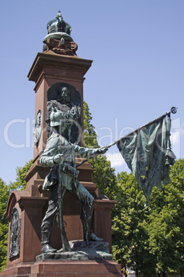 Kriegerdenkmal, Kaiserplatz, Bad Pyrmont, Weserbergland