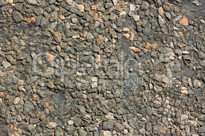 asphalt road surface close-up
