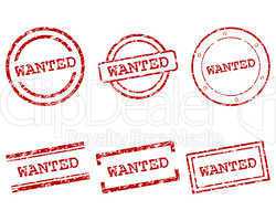 Wanted Stempel