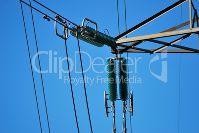 Electricity pylon insulator