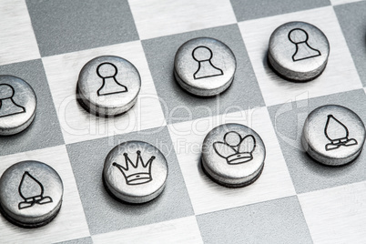 metal chess