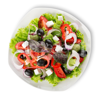 Vegetarian diet salad