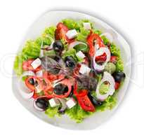Vegetarian diet salad