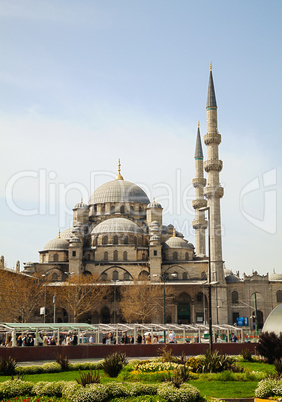 yeni cami (the new mosque) in istanbul