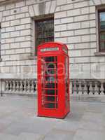 london telephone box