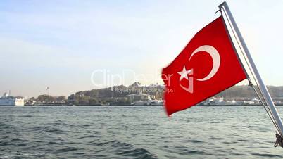 Turkey Flag Waving