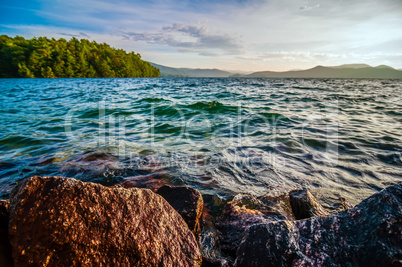 scenery around lake jocasse gorge