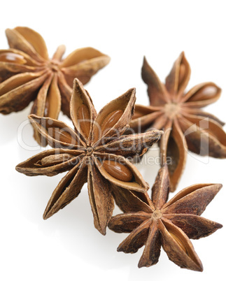 Anise Stars,Close Up