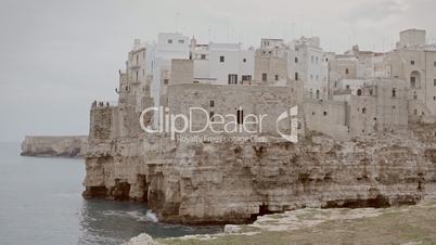 Polignano medieval city on a cliff by the sea 1