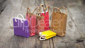 Miniature Shopping Bags