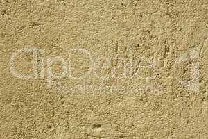 new stucco with fine sand close up