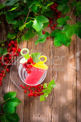 homemade currant water ice