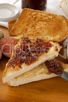 Fig Jam Sandwiches