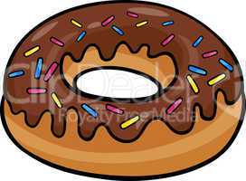 donut clip art cartoon illustration