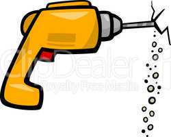 drill clip art cartoon illustration