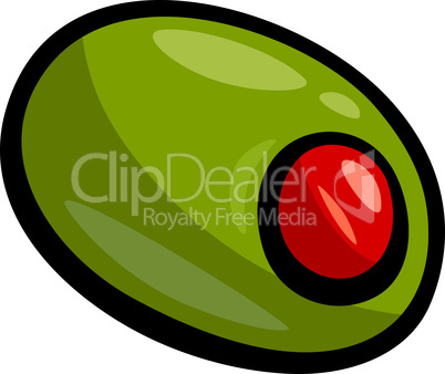 olive clip art cartoon illustration