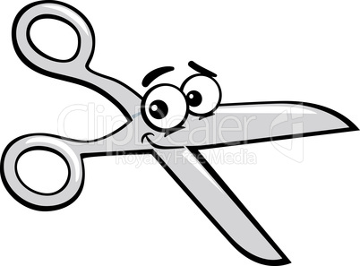 scissors clip art cartoon illustration