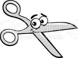 scissors clip art cartoon illustration