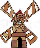 windmill clip art cartoon illustration