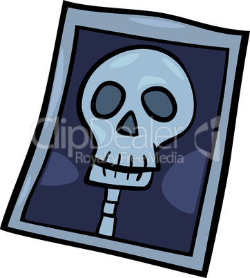 x-ray photo clip art cartoon illustration
