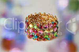 bright colourful jewellery braselet