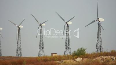 wind turbines