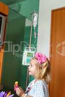 Hospitalized Girl