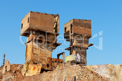 Abandoned copper mine
