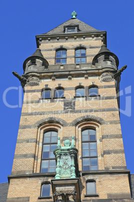 Turm vom Landgericht in Bremen