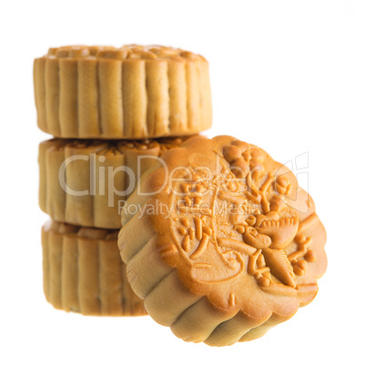 Isolated mooncakes