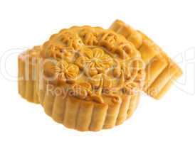 Isolated moon cakes