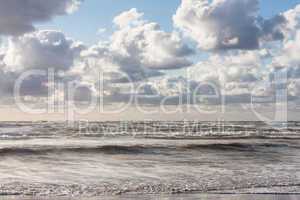 Wellen an der Nordsee, Waves at the North Sea