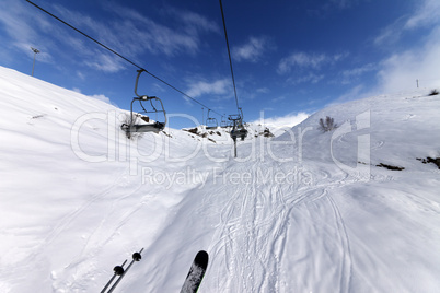 chairlift at ski resort