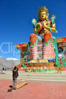 Indien, Ladakh, Disket Kloster