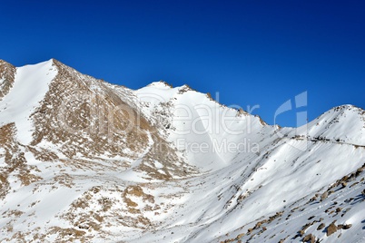 Indien Ladakh, Gebirge