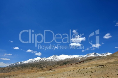 Indien, Ladakh, Gebirge am Tso Moriri See