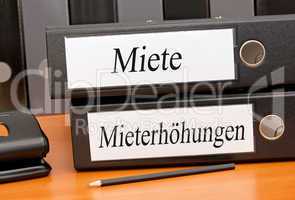 Miete und Mieterhöhungen