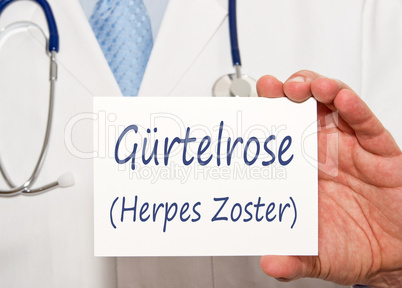 Gürtelrose - Herpes Zoster